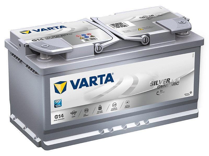 Аккумулятор VARTA 95Ah 595901 "-+" 353x175x190 AGM