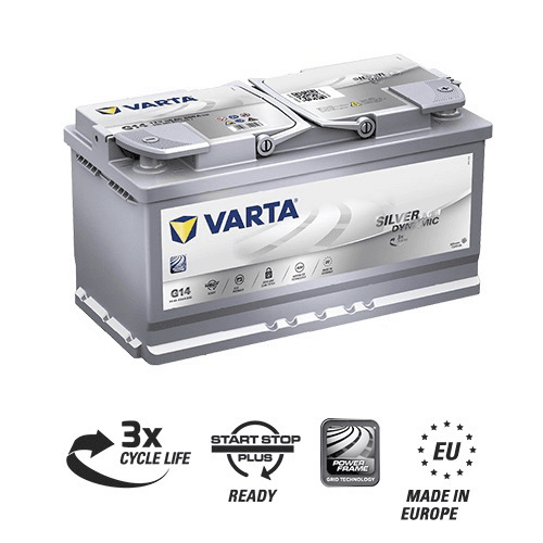 VARTA Аккумулятор 95Ah  595901   "-  +"  353x175x190 AGM