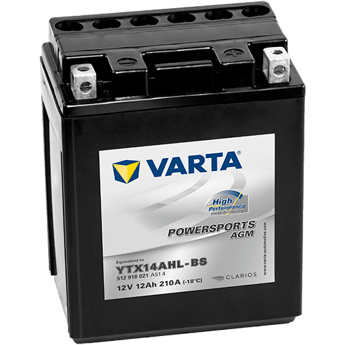 Аккумулятор VARTA 12Ah 512918 "- +" 134х89x166